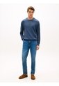 Saco Azul Con Cuello Redondo Y Logo Bordado Tommy Hilfiger de Tommy Hilfiger