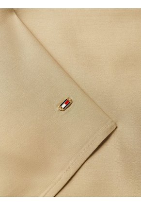 Camisa Naranja De Corte Amplio Y Tapeta Oculta Tommy Hilfiger