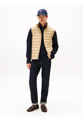 Chaleco Naranja Plegable En Tejido Que Repele El Agua Tommy Hilfiger