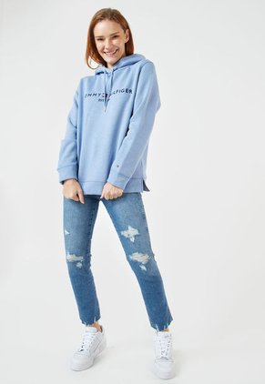 Hoodie Azul Tommy Hilfiger