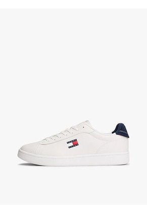 Tenis Negro Archive De Cuero Tommy Hilfiger