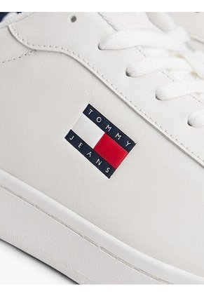 Tenis Negro Archive De Cuero Tommy Hilfiger