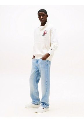 Tenis Negro Archive De Cuero Tommy Hilfiger