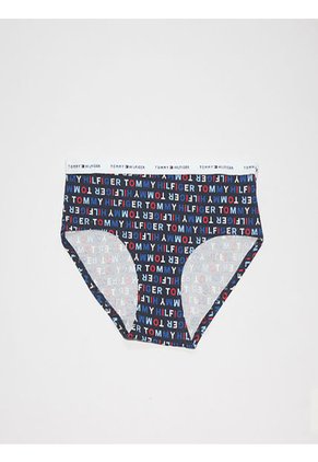 Pantie Hipster Multicolor Con Diseños Tommy Hilfiger