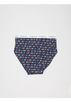 Pantie Hipster Multicolor Con Diseños Tommy Hilfiger