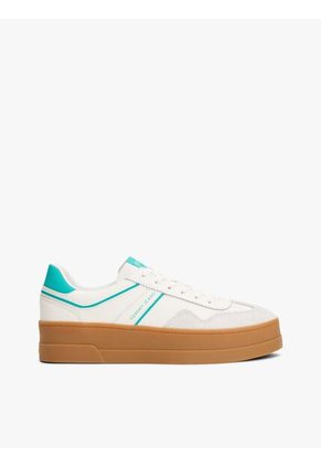 Tenis Blanco De Plataforma The Greenwich Tommy Hilfiger