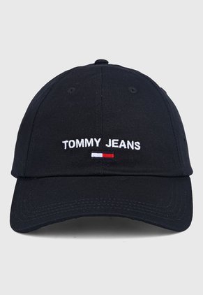Gorra Negro-Blanco Tommy Jeans