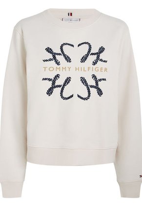 Saco Blanco Modern Con Logo De Cuerda Para Mujer Tommy Hilfiger