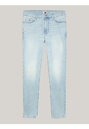 Jeans Azul Simon Ceñidos Con Efecto Desteñido Tommy Jeans