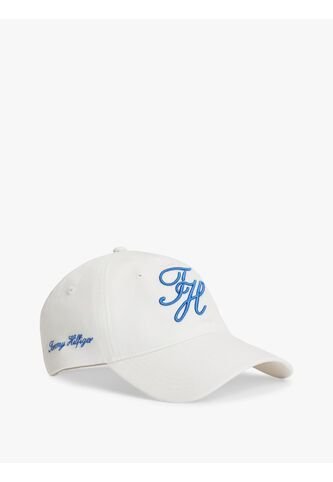 Gorra Blanca De Béisbol Con Logo Bordado Tommy Hilfiger Tommy Hilfiger