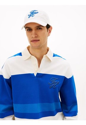 Gorra Blanca De Béisbol Con Logo Bordado Tommy Hilfiger