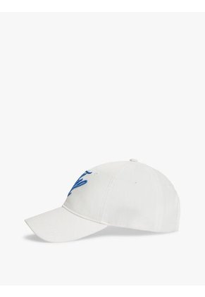 Gorra Blanca De Béisbol Con Logo Bordado Tommy Hilfiger