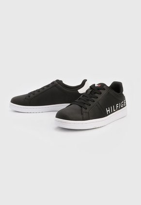 Tenis Lifestyle Negro-Blanco Tommy Hilfiger Leeder