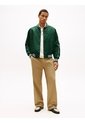 Chaqueta Verde Varsity De Nailon Tommy Hilfiger de Tommy Hilfiger