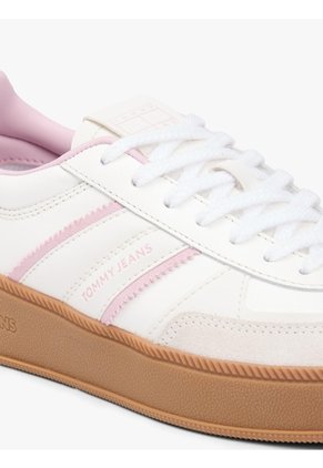 Tenis Beige Flatform Tommy Hilfiger