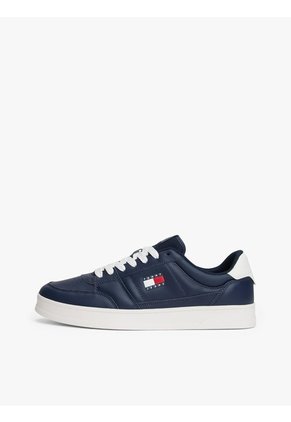 Tenis Azul The Greenwich Essential De Cuero Tommy Hilfiger