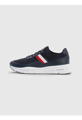 Tenis Ligeras Con Cinta Distintiva Hombre Azul Tommy Hilfiger