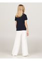 Camiseta Niña Azul Con Logo Nyc Tommy Hilfiger de Tommy Hilfiger