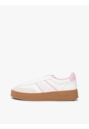 Tenis Beige Flatform Tommy Hilfiger