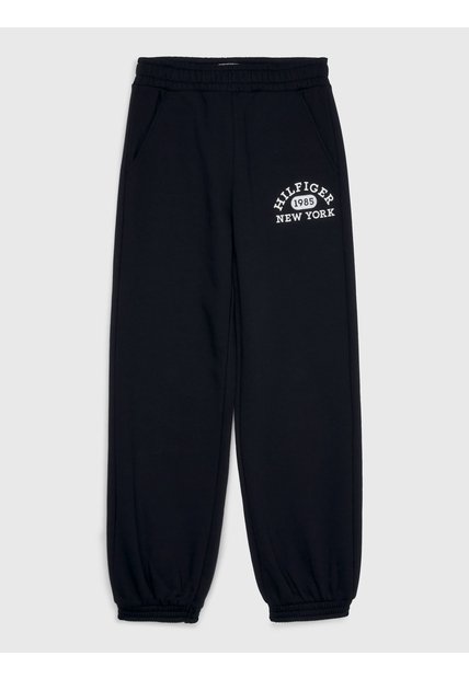 Joggers De Niña Universitarios Con Logo Tommy Hilfiger