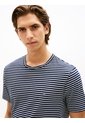 Camiseta Azul Oscuro Regular Fit A Rayas Tommy Hilfiger de Tommy Hilfiger
