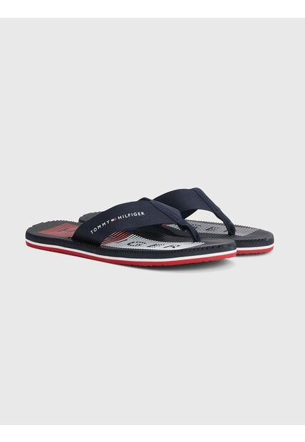 Chancletas Para Hombre Azul Tommy Hilfiger