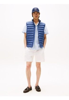 Chaleco Azul Oscuro Plegable En Tejido Que Repele El Agua Tommy Hilfiger