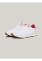 Tenis Blancos De Running De Cuero Essential Tommy Hilfiger de Tommy Hilfiger
