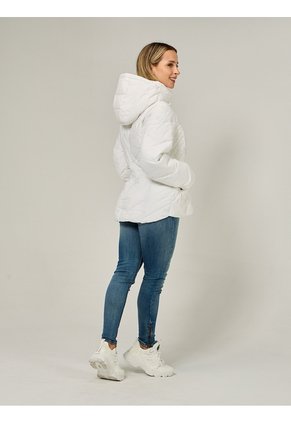 Chaqueta Blanca Ligera Acolchada Tommy Hilfiger