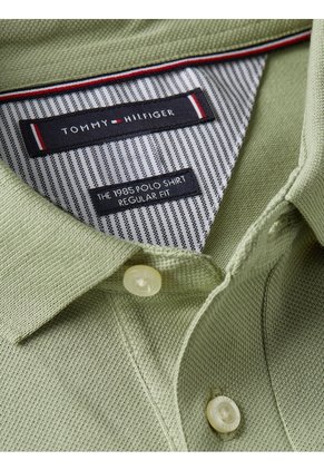 Polo Verde Slim 1985 Tommy Hilfiger