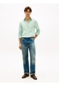 Camisa Verde TH Flex Regular De Popelín Tommy Hilfiger de Tommy Hilfiger