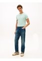 Camiseta Verde De Cuello Redondo Y Corte Extra Slim Tommy Hilfiger de Tommy Hilfiger