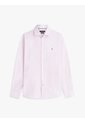 Camisa Rosa Slim Con Rayas Finas Tommy Hilfiger de Tommy Hilfiger