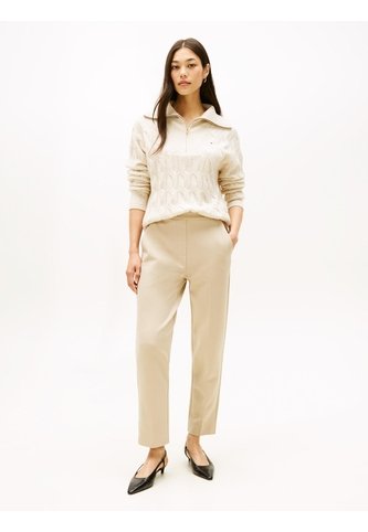 Pantalón Beige Pull On Con Logo Tommy Hilfiger Tommy Hilfiger
