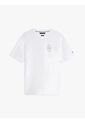 Camiseta Blanca Con Logo Gráfico Redondo Tommy Hilfiger de Tommy Hilfiger