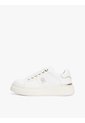 Tenis Blanco De Corte Bajo Con Suela De Goma Vulcanizada Tommy Hilfiger de Tommy Hilfiger