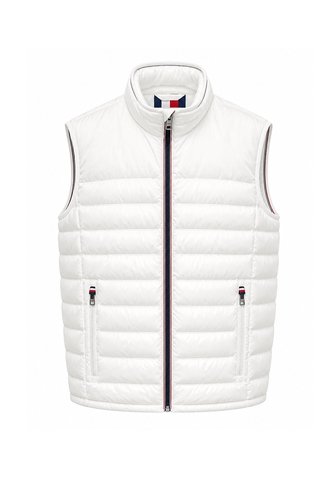 Chaleco Blanco Sin Mangas Con Detalles Distintivos Tommy Hilfiger Tommy Hilfiger