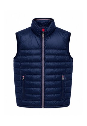 Chaleco Azul Sin Mangas Con Detalles Distintivos Tommy Hilfiger