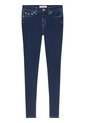 Jeans Nora Ceñidos De Talle Medio Con Efecto Desteñido Mujer Azul Tommy Hilfiger de Tommy Hilfiger
