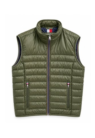 Chaleco Verde Sin Mangas Con Detalles Distintivos Tommy Hilfiger Tommy Hilfiger