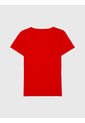 Camiseta Essential Con Logo Mujer Rojo Tommy Hilfiger de Tommy Hilfiger