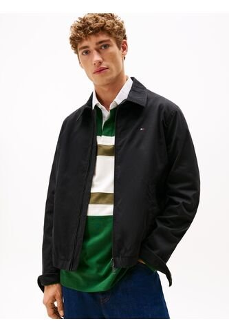 Rompe Negro Viento Clasica Ivy Con Logo Tommy Hilfiger Tommy Hilfiger