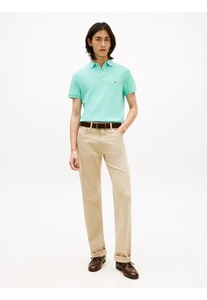 Polo Celeste 1985 De Corte Regular Tommy Hilfiger