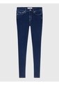 Jeans Nora Ceñidos De Talle Medio Con Efecto Desteñido Mujer Azul Tommy Hilfiger de Tommy Hilfiger