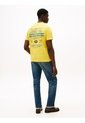 Camiseta Amarilla De Corte Amplio Con Gráfico Trasero Tommy Hilfiger de Tommy Hilfiger