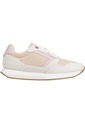 Tenis Para Correr Con Detalles Distintivos Mujer Beige Tommy Hilfiger de Tommy Hilfiger