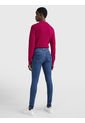 Jeans Harlem Th Flex Superceñidos De Talle Alto Mujer Azul Tommy Hilfiger de Tommy Hilfiger