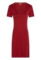 Vestido Rojo AOP Con Ribete De Cuello V Tommy Hilfiger de Tommy Hilfiger