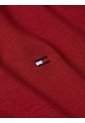 Vestido Rojo AOP Con Ribete De Cuello V Tommy Hilfiger de Tommy Hilfiger