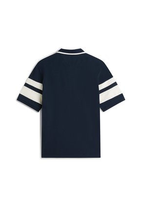 Polo Multicolor De Corte Regular Con Diseño De Rayas En Las Mangas Tommy Hilfiger